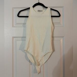 high neck bodysuit like new